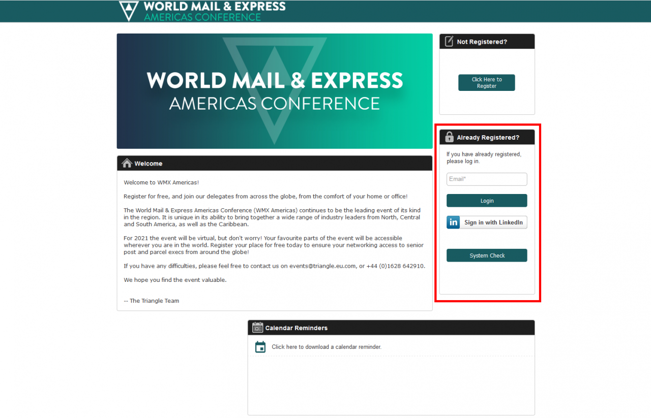 Login WMX Americas Login WMX Americas